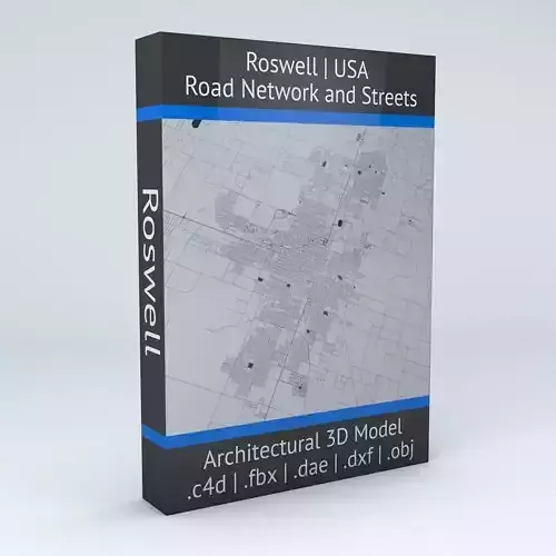Roswell Road Network and Streets