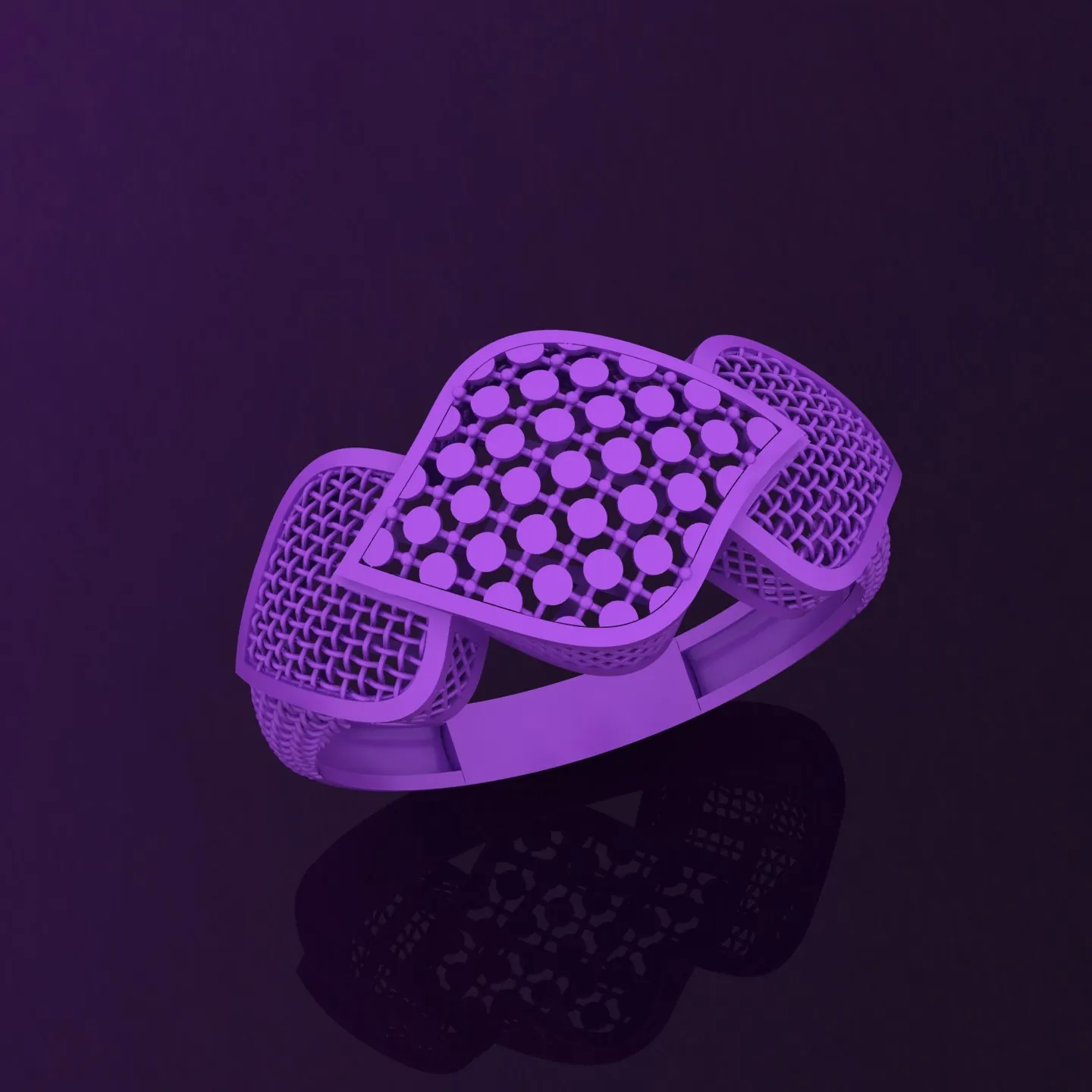 Unique Turkish Ring Design 3D print model