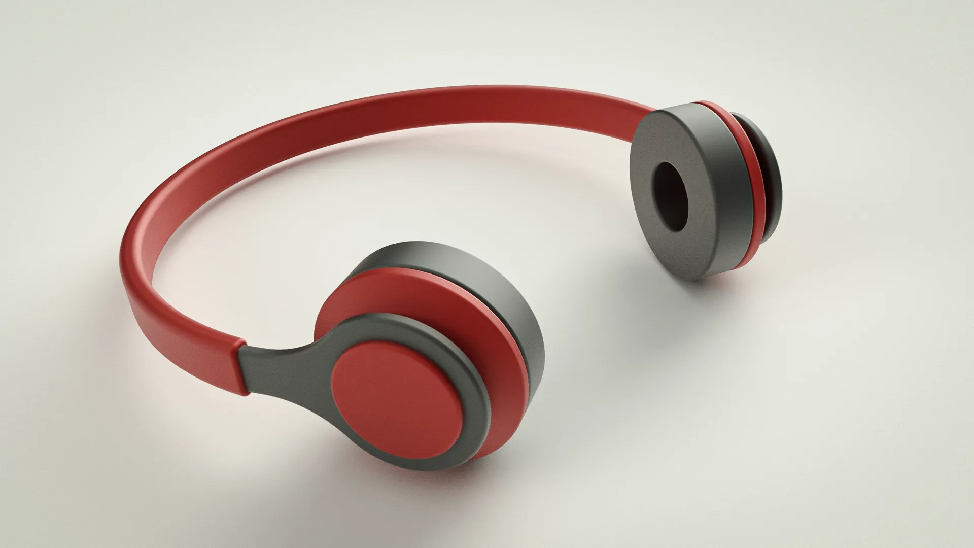 Modern Minimalist Headphone 3D Model 3D print model