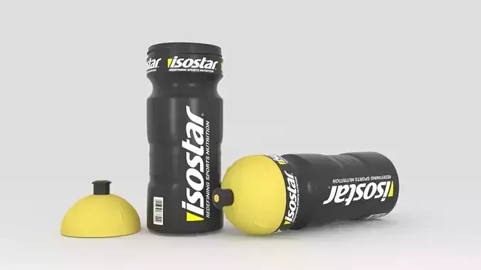 Isostar water bottle