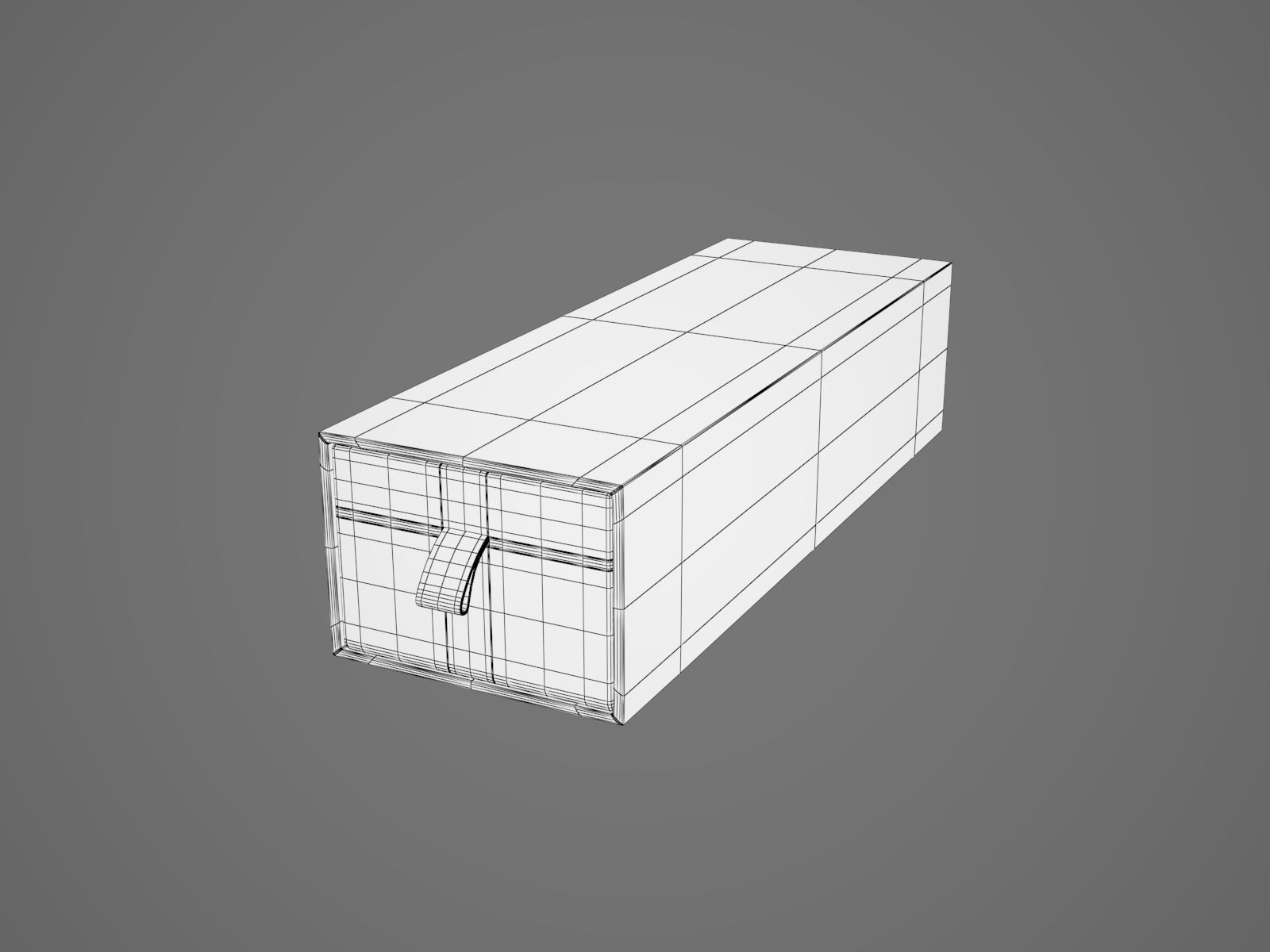 Box Long 3D model | CGTrader