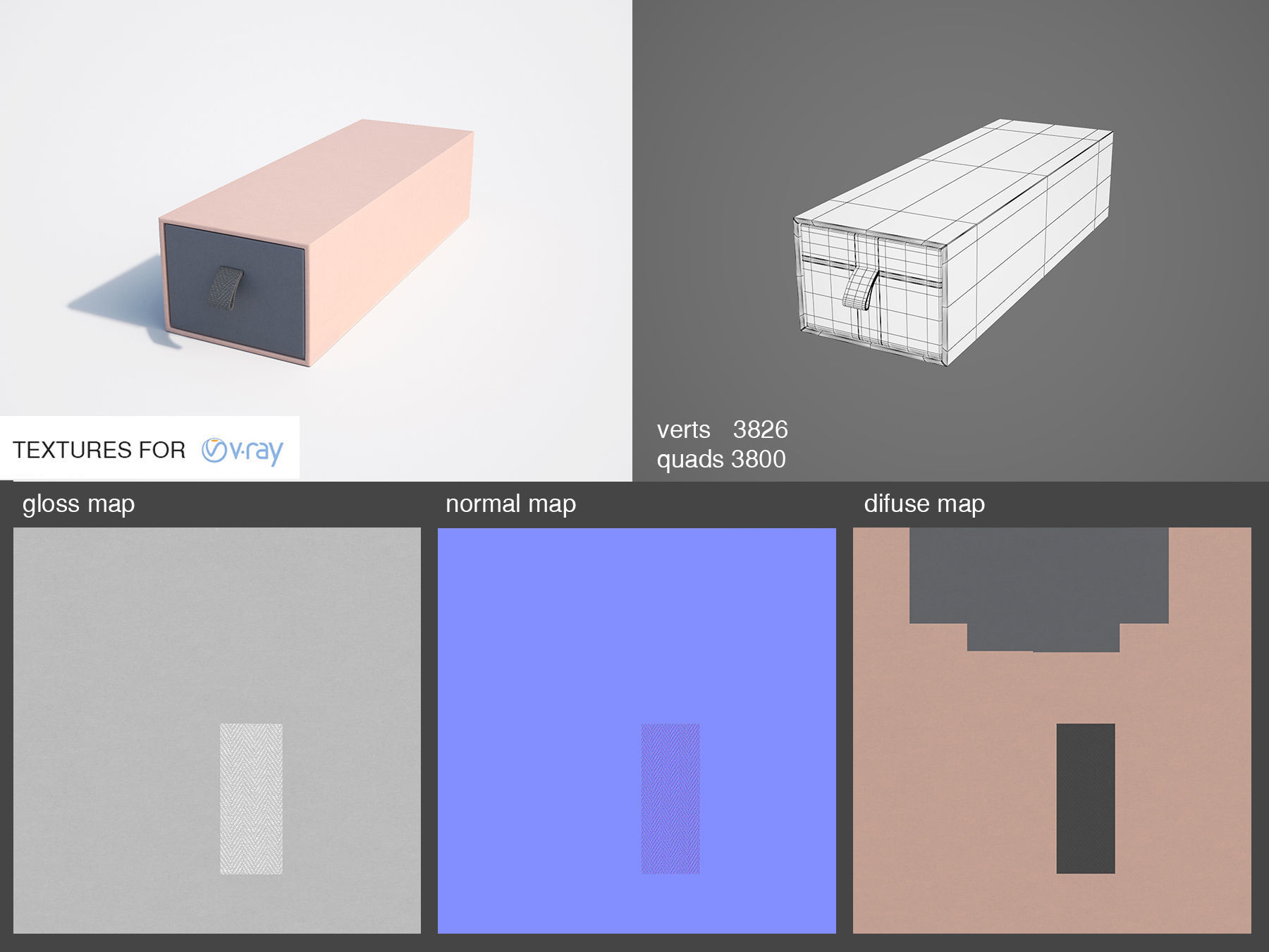 Box Long 3D model | CGTrader