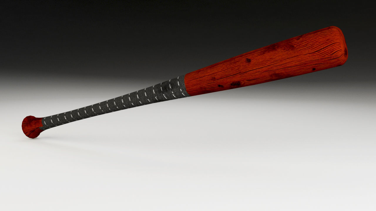 Baseball Bat Free 3D model_2