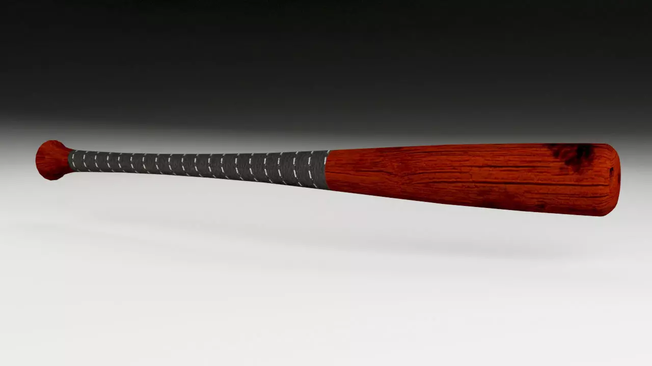 Baseball Bat Free 3D model_0