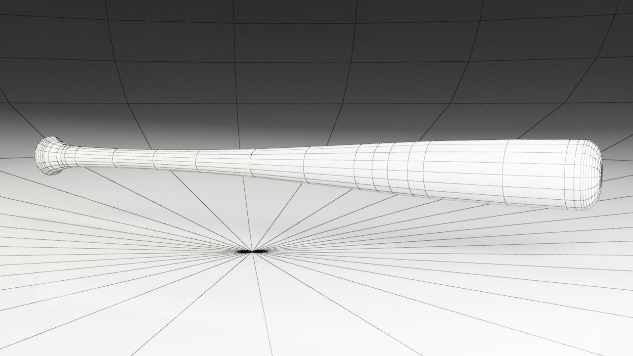 Baseball Bat Free 3D model_3