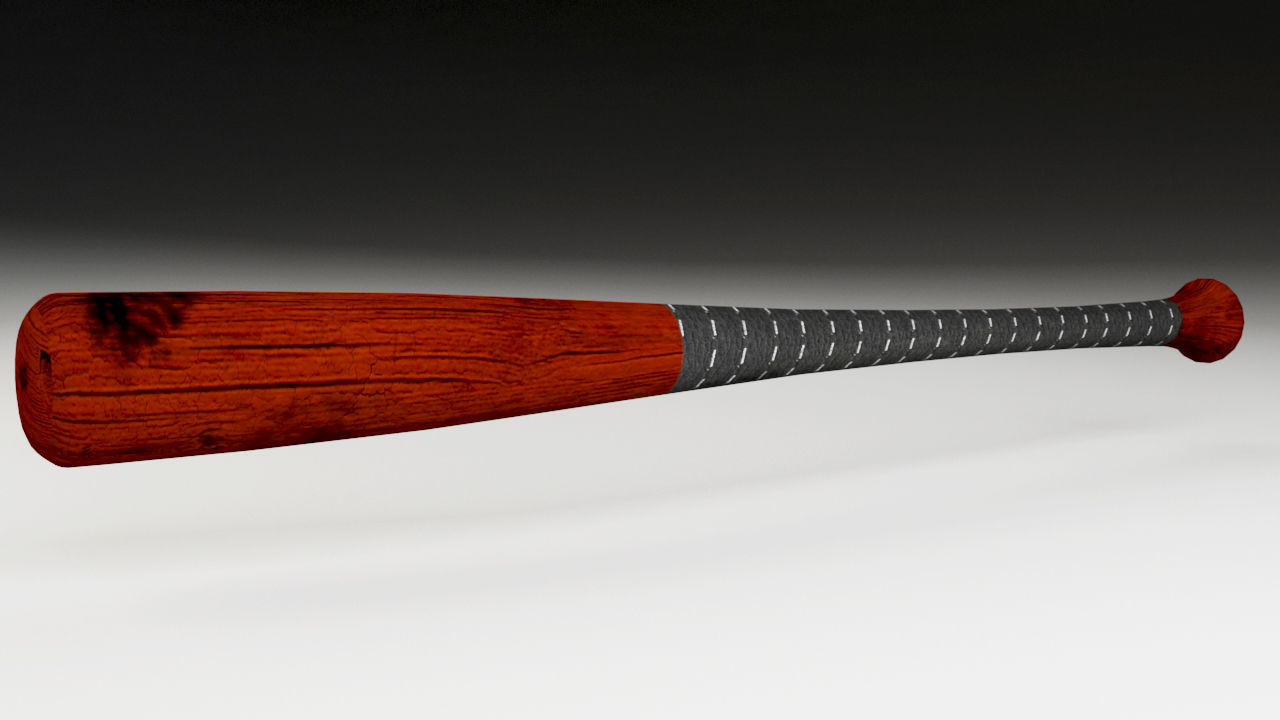 Baseball Bat Free 3D model_1
