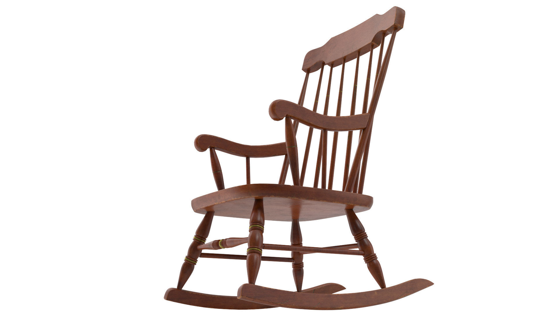 Rocking Chair 3D model_3