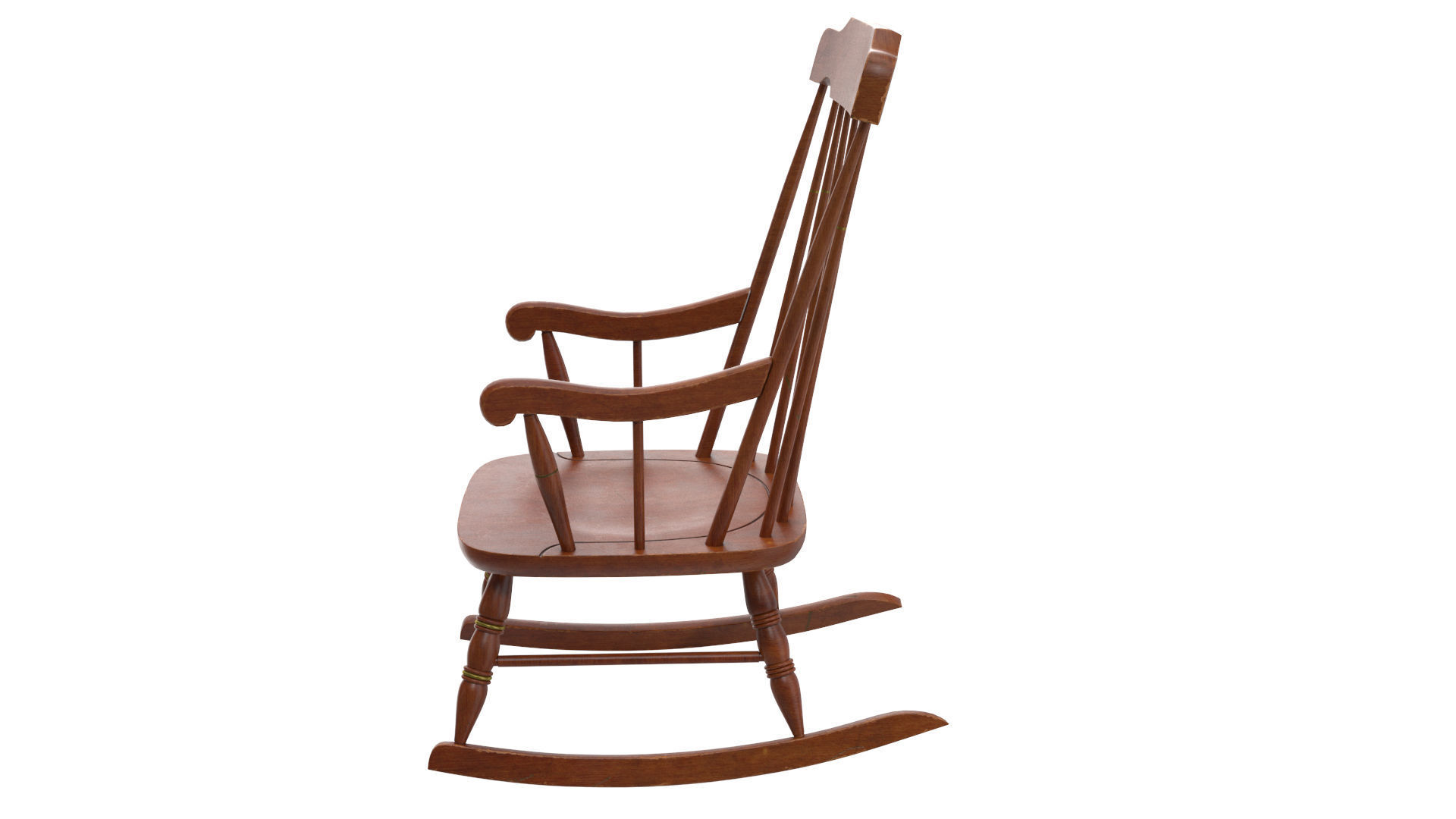 Rocking Chair 3D model_1