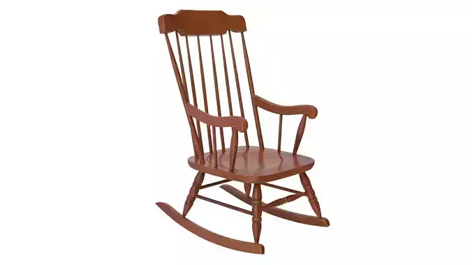 Rocking Chair 3D model Rocking Chair 3D model