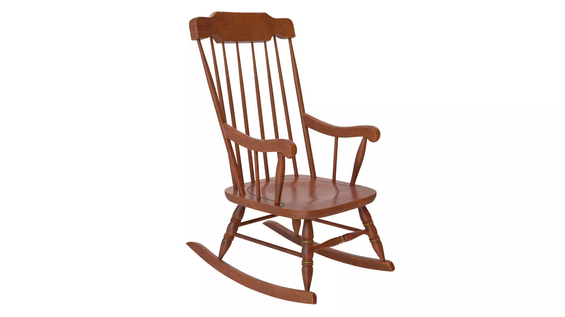 Rocking Chair 3D model_0