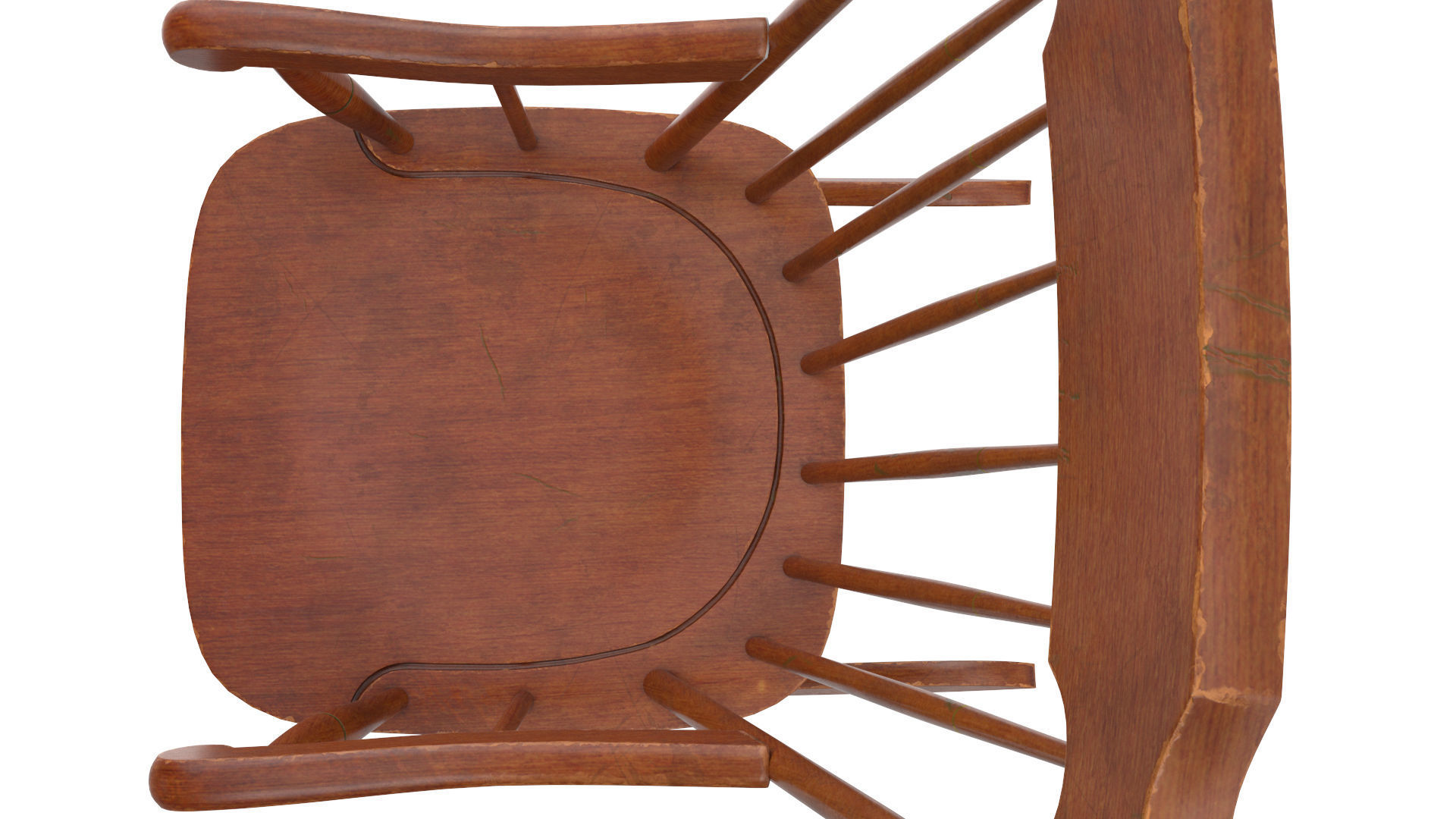 Rocking Chair 3D model_5