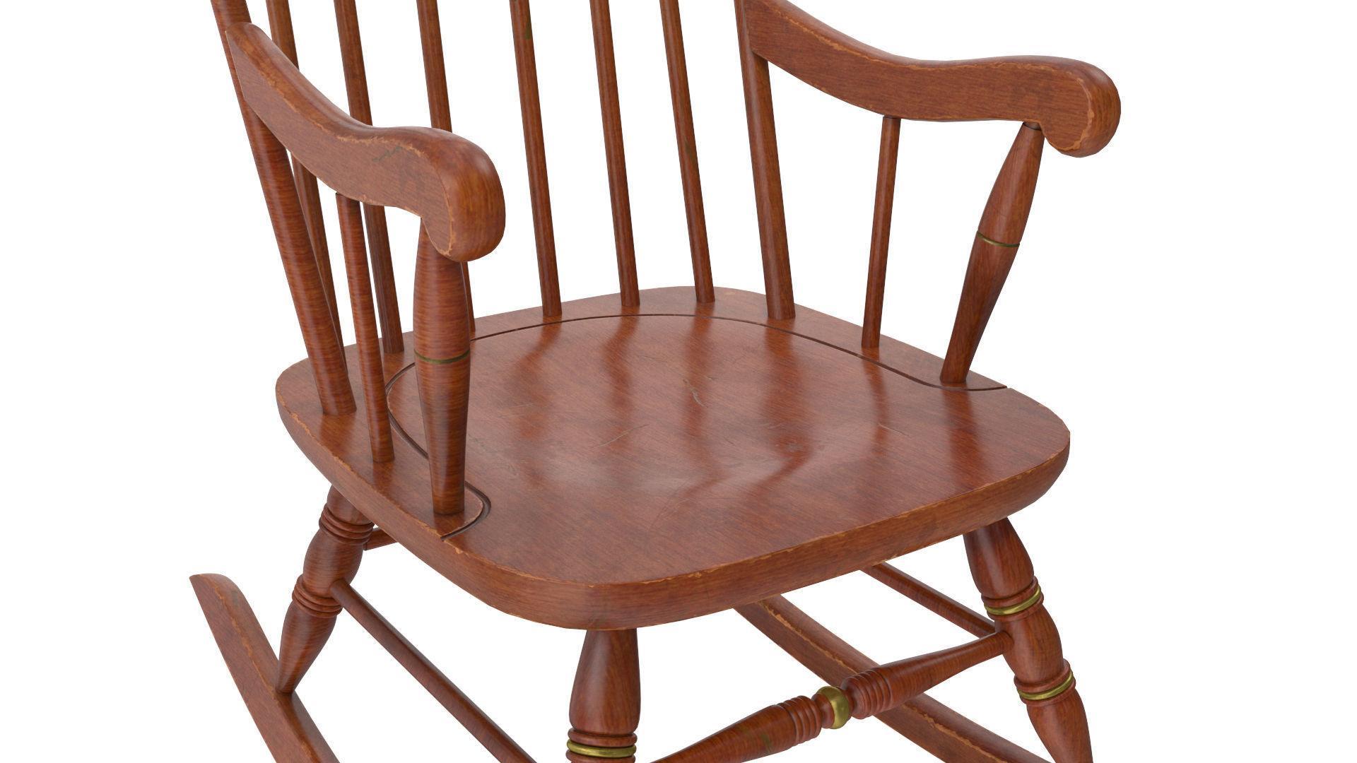 Rocking Chair 3D model_4