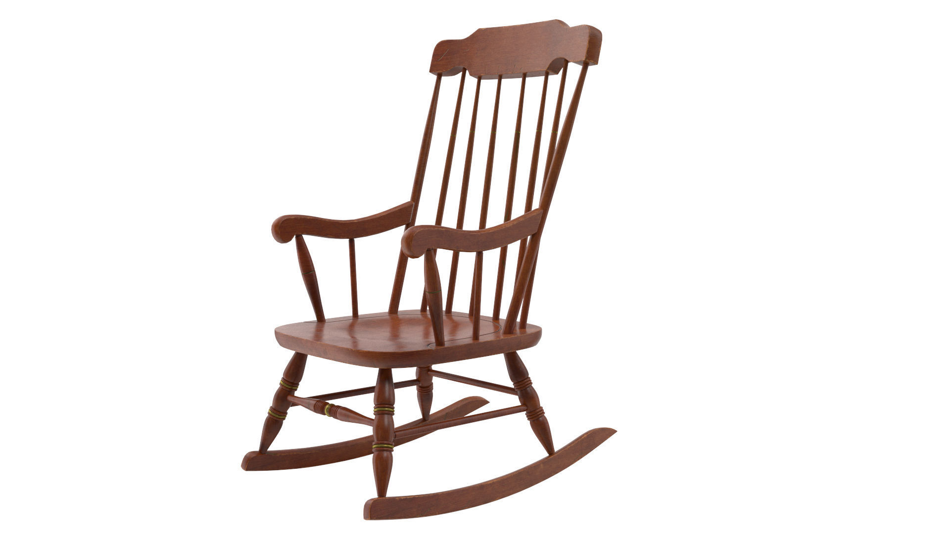 Rocking Chair 3D model_2