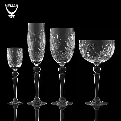 Set wine glass