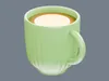 3D model Lemon Tea in Ribbed Green Mug VR / AR / low-poly | CGTrader