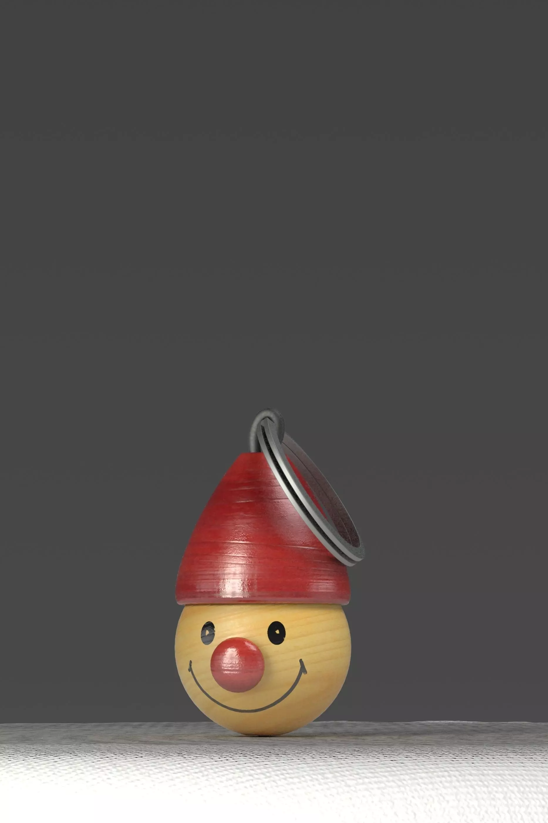 Key Chain Ring 3D model_0