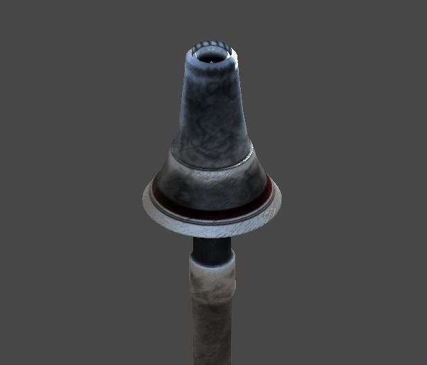 Reims1 two swords Low-poly 3D model_5