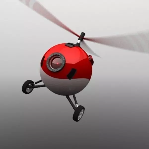 AMIEE The Flying Webcam 3D model_0