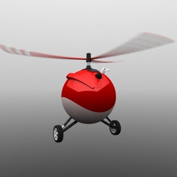 AMIEE The Flying Webcam 3D model_3