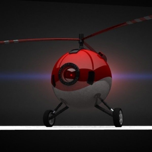 AMIEE The Flying Webcam 3D model_4