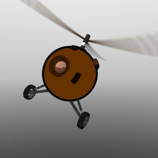 AMIEE The Flying Webcam 3D model_7