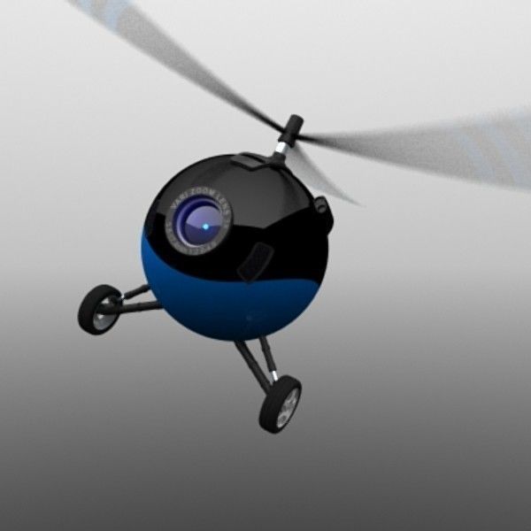 AMIEE The Flying Webcam 3D model_5