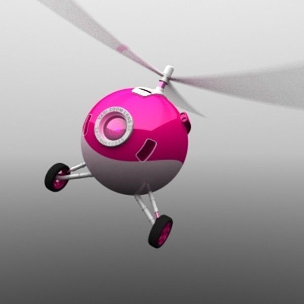 AMIEE The Flying Webcam 3D model_6