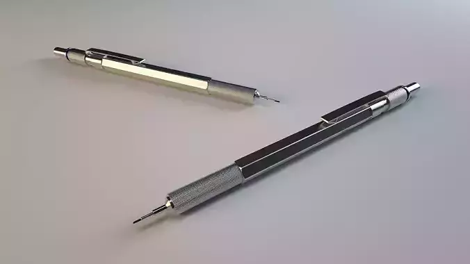 Mechanical Pencil 3D Model 3D model