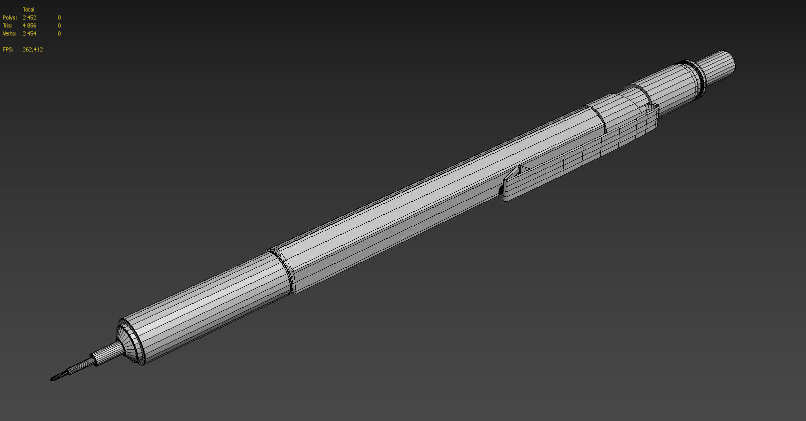 Mechanical Pencil 3D Model 3D model_4