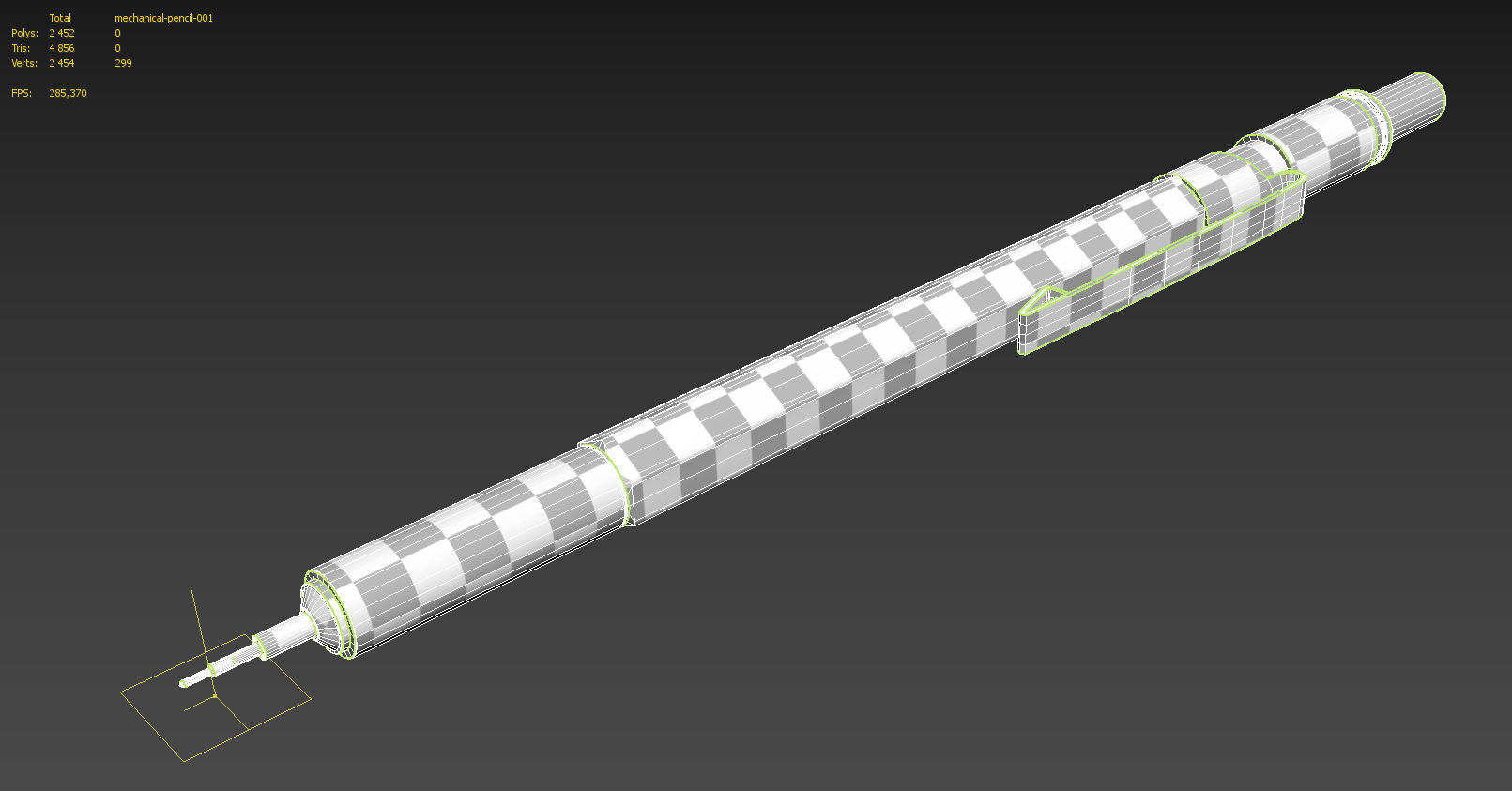 Mechanical Pencil 3D Model 3D model_5