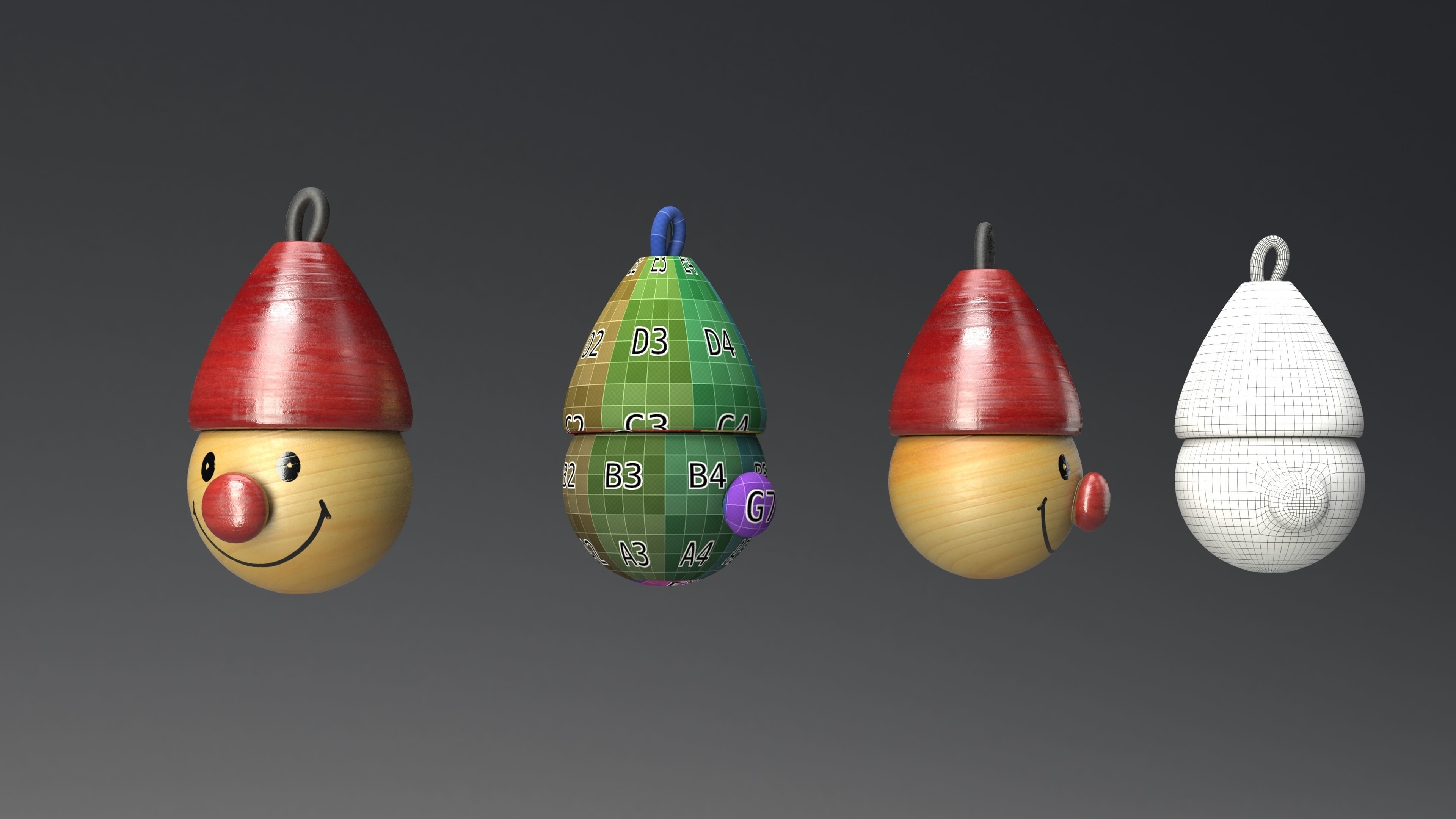 Key Chain  3D model_1