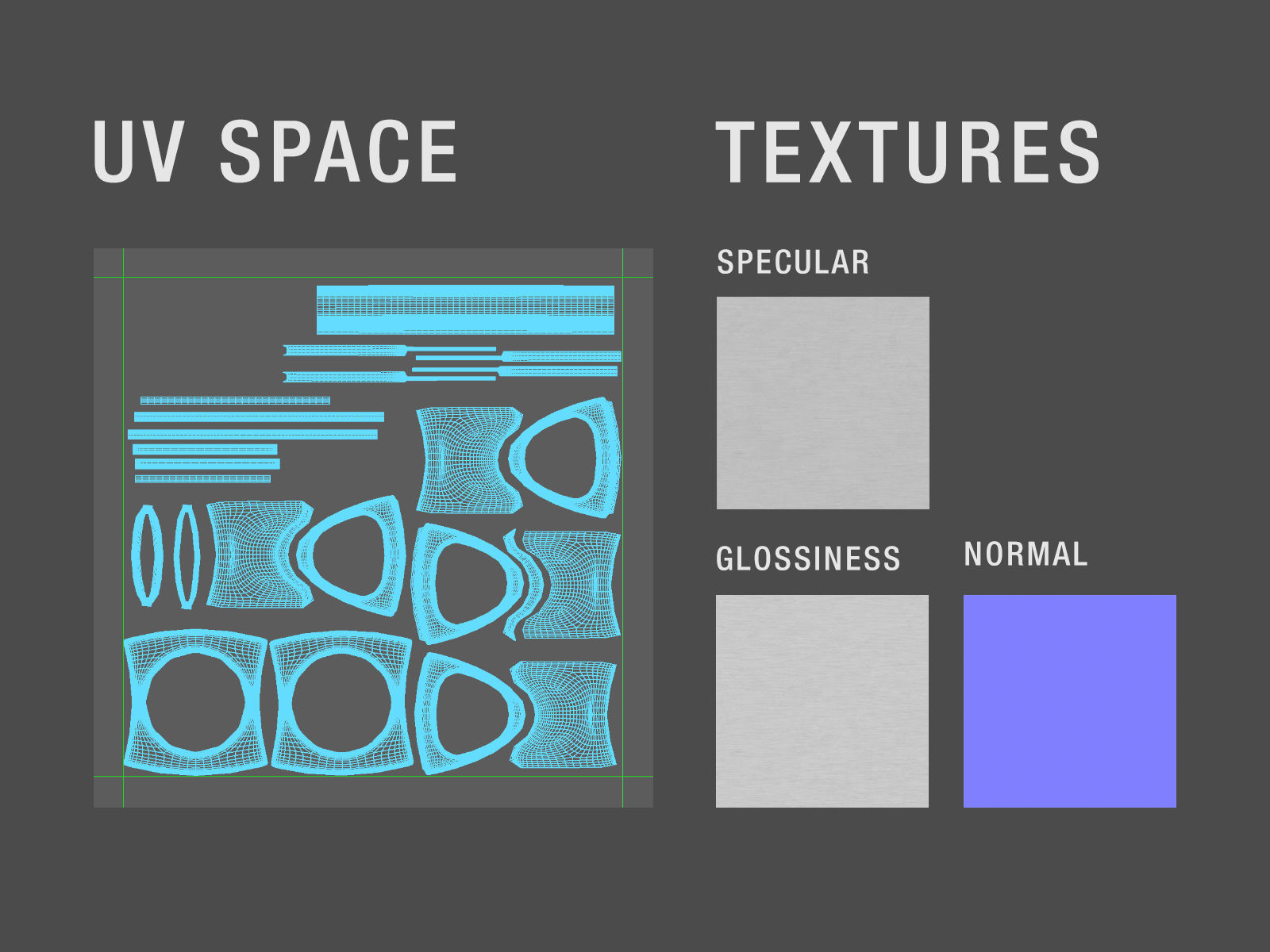 Cigar Cutter - Twin Blade Brushed Steel 3D model_2