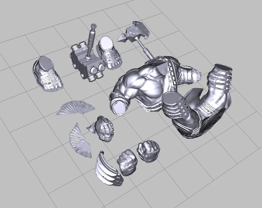 HULK FROM THOR RAGNAROK INSPIRITED MODEL 3D print model_11