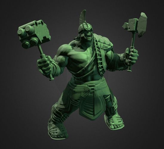HULK FROM THOR RAGNAROK INSPIRITED MODEL 3D print model