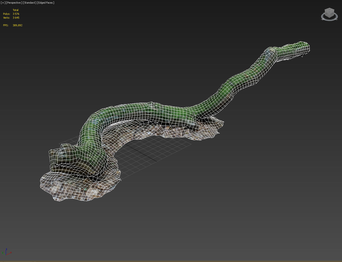 3d scanned nature forest stuff 003 Low-poly 3D model_3