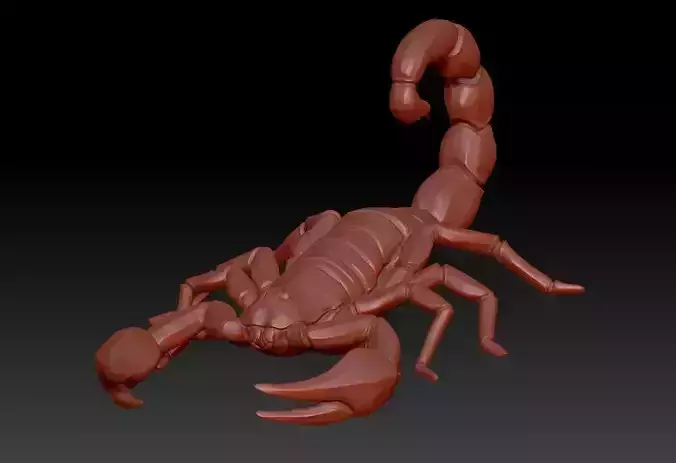 Scorpion 3D print model