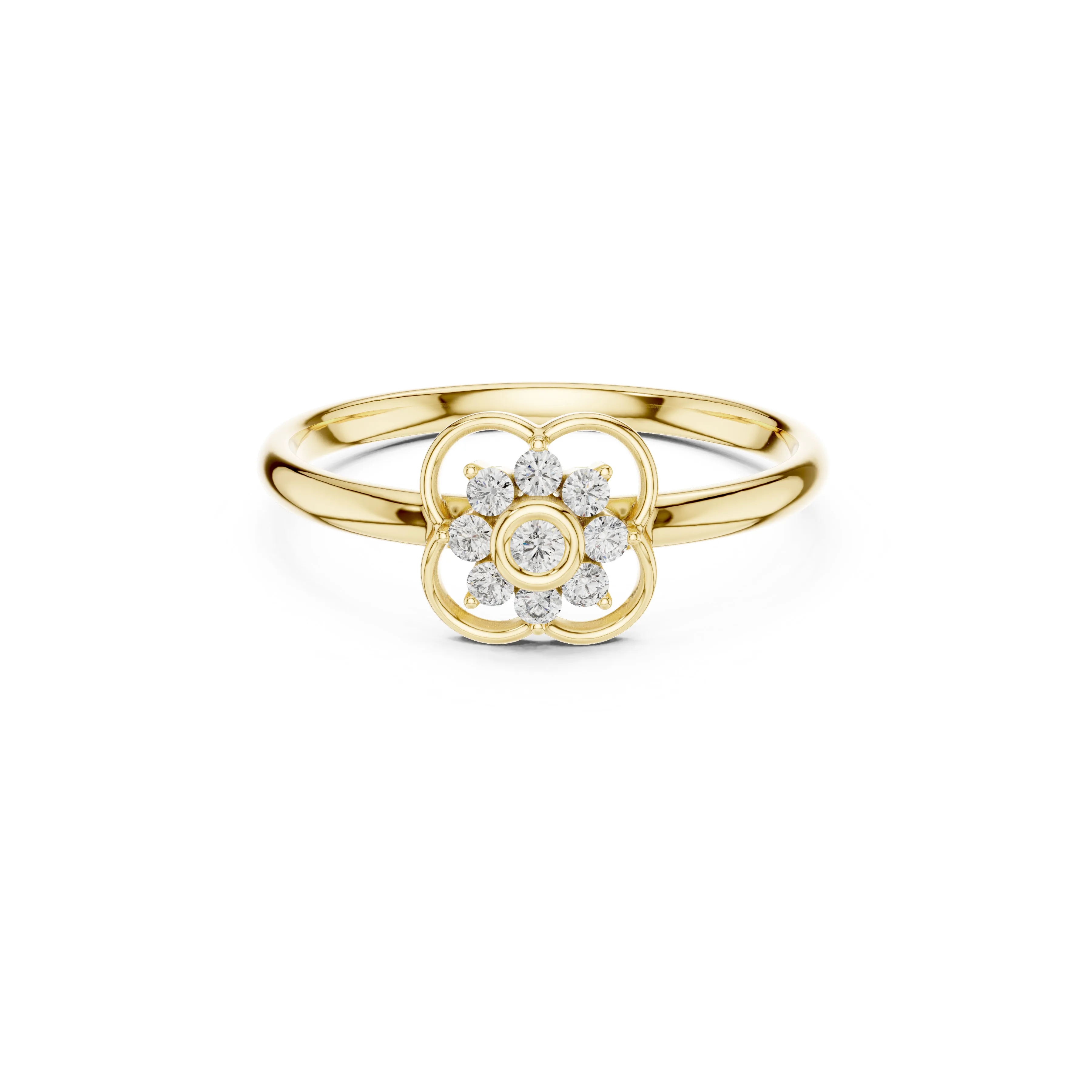 Designer Diamond Band Luxury Engagement Ring Ready CAD M10557 3D model ...