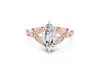 Designer Diamond Band Luxury Engagement Ring Ready CAD M10665 3D model ...