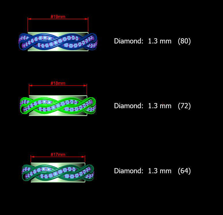 kengkod13 twisted wedding band with diamonds in gold 3D print model_7