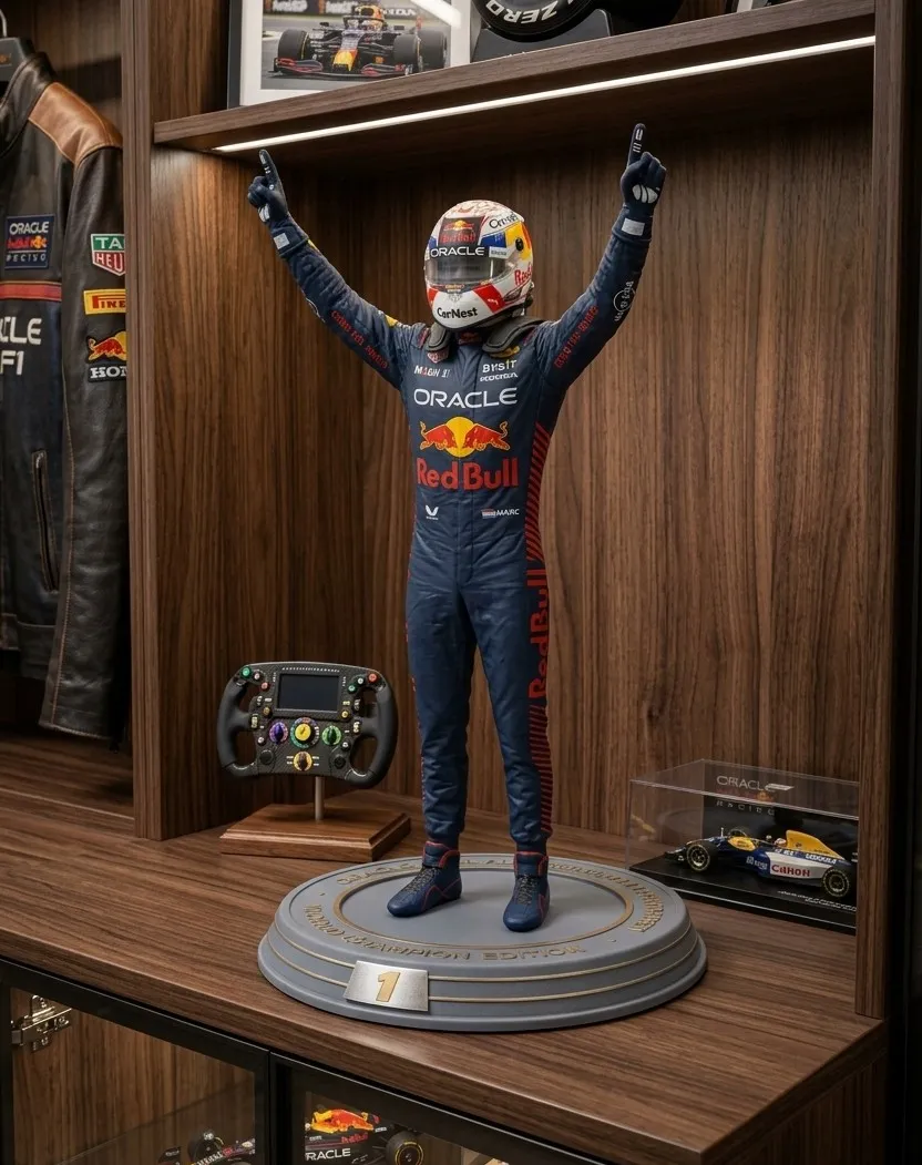 MAX VERSTAPPEN PILOTO F1 3D print model