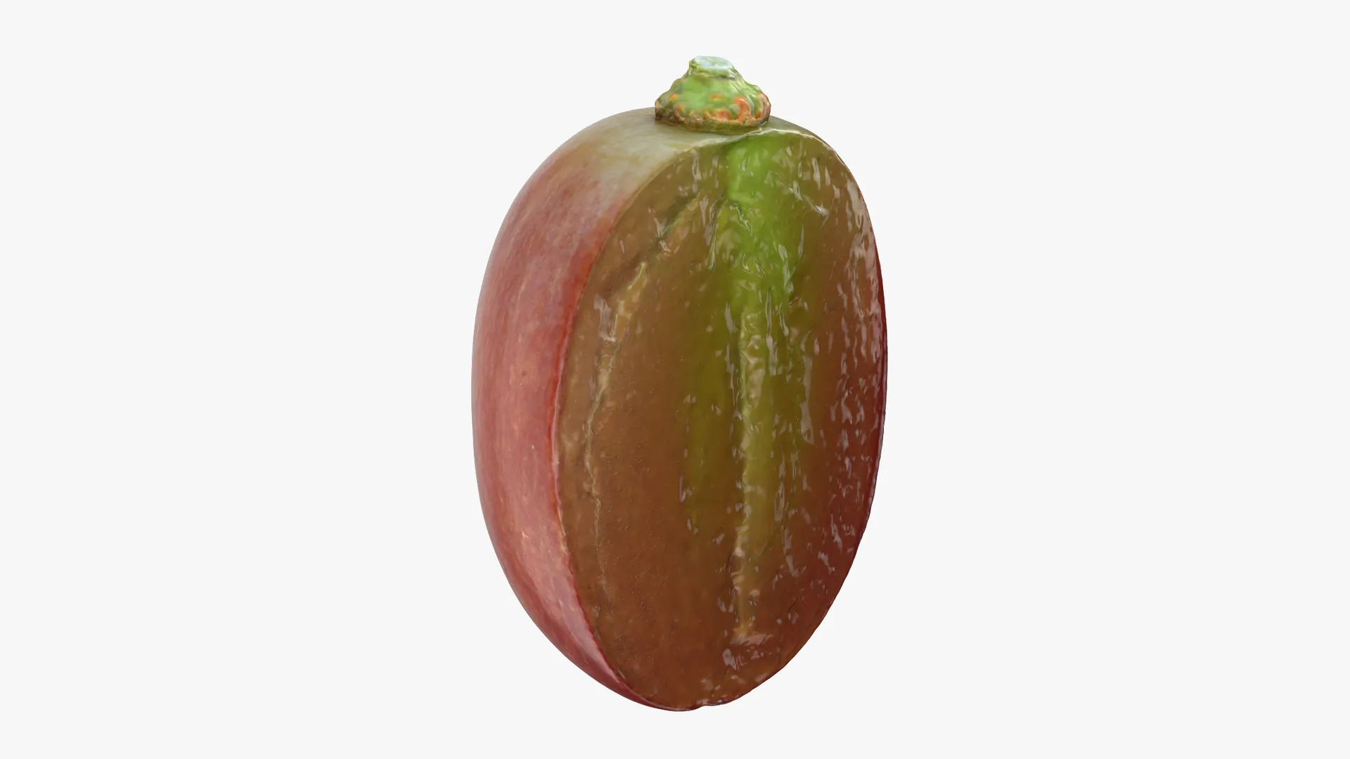 Grape Half 01 - 3D Scanned Low-poly 3D model