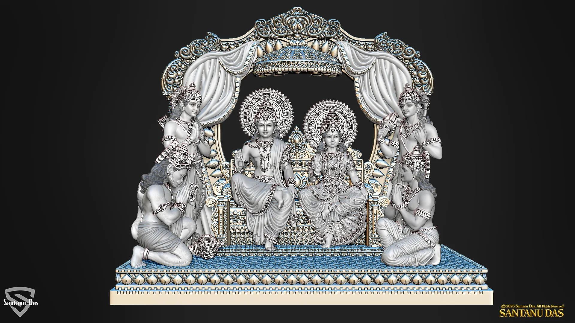 Ram Darbar 3D print model