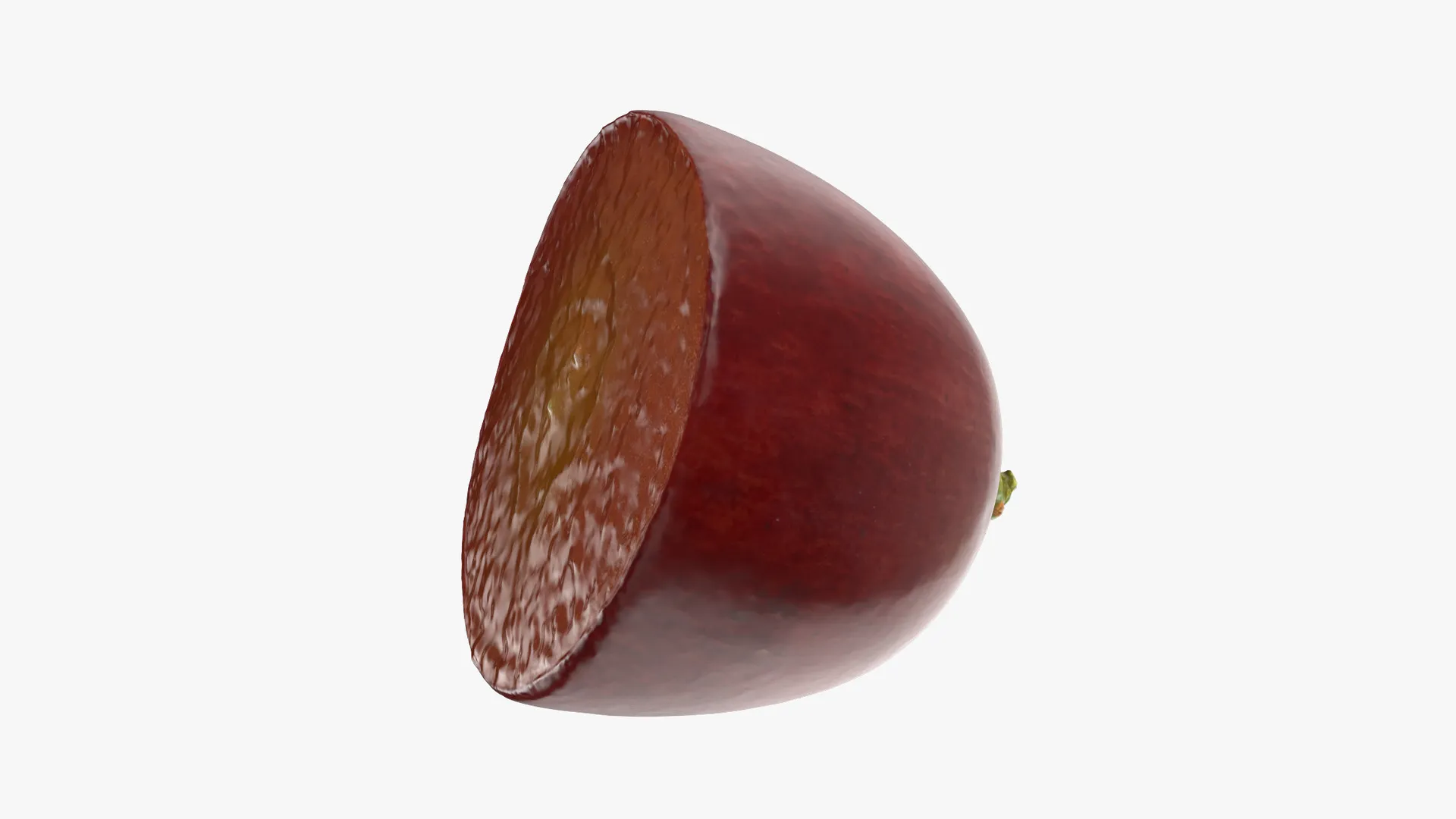 Grape Half 02 - 3D Scanned Low-poly 3D model
