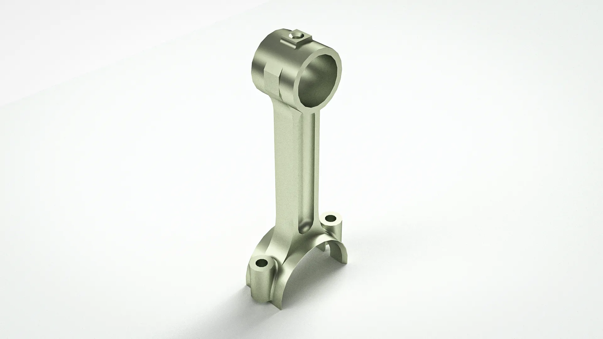 Engine Connecting Rod Shaft 3D Model 3D model