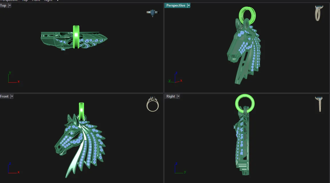 Pendants 3D print model