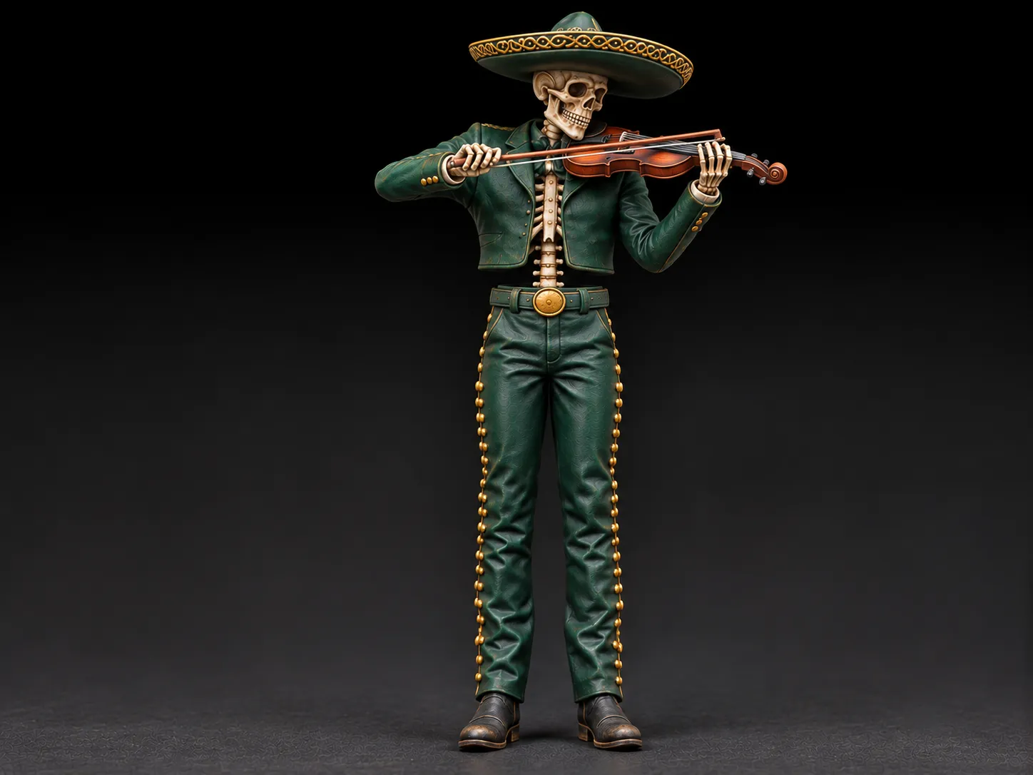 SKELENTON MARIACHI 3D print model