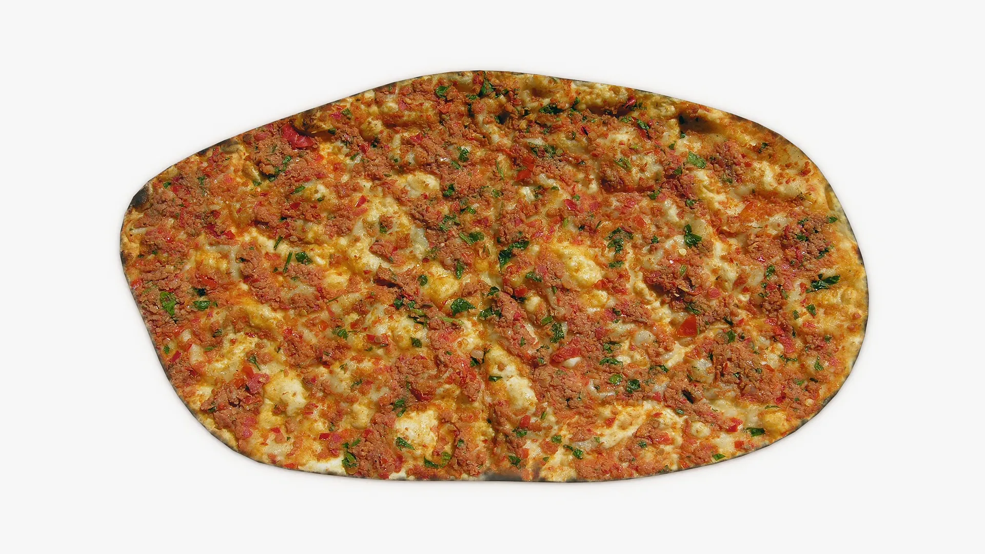 Turkish Lahmacun Low-poly 3D model