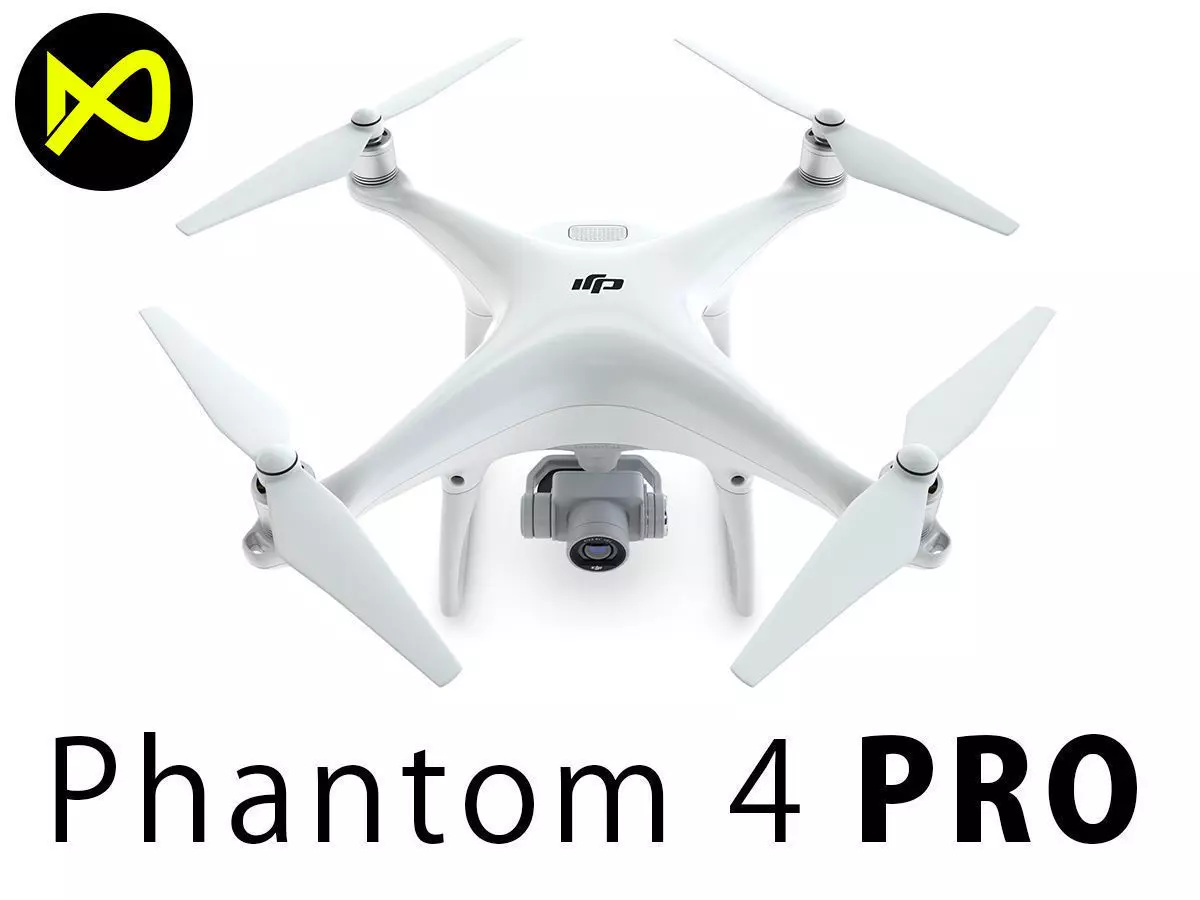 DJI Phantom 4 Pro 3D model_0