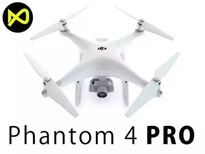 DJI Phantom 4 Pro 3D model