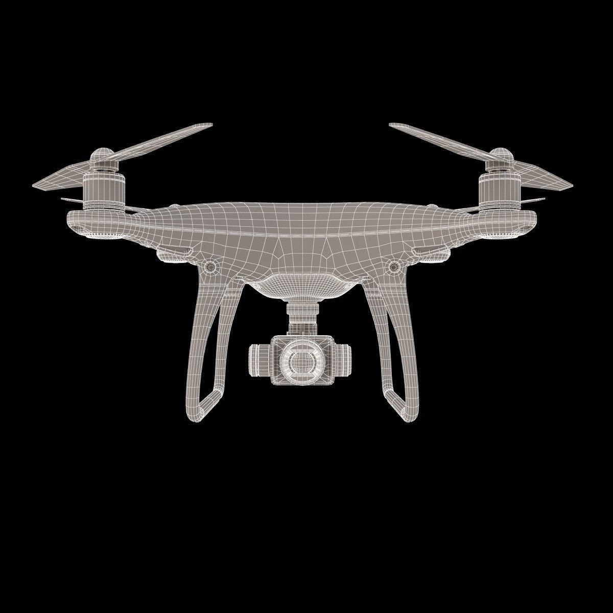 DJI Phantom 4 Pro 3D model_8